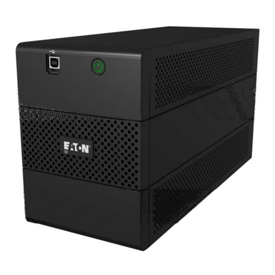 Eaton 5E 500 User Manual