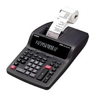 Casio DR-320B Service Manual