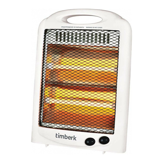 Timberk T-IR600-D10HU Instruction Manual