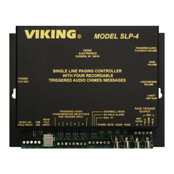 Viking SLP-4 Manuals