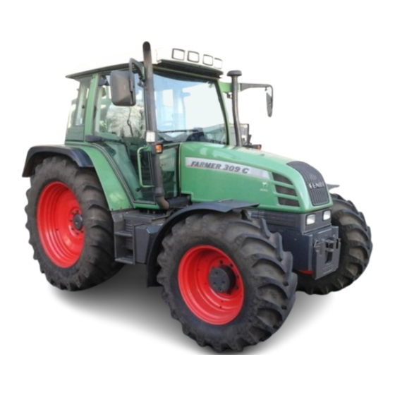 FENDT Farmer 307 C Operating Manual