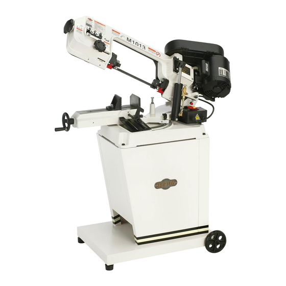 Shop fox M1013 Owner's Manual