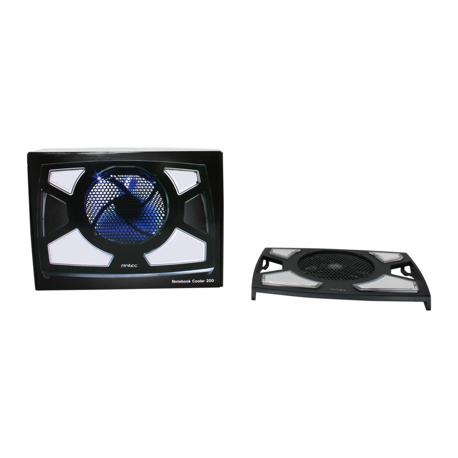 Antec Notebook Cooler 200 Specifications