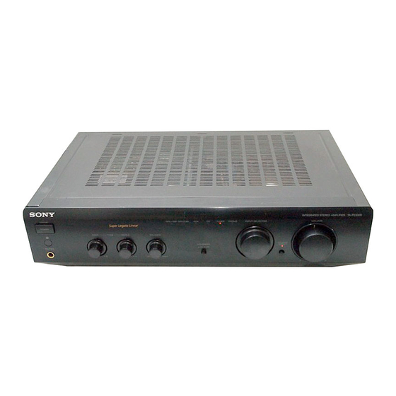 Sony TA-FE500R Service Manual