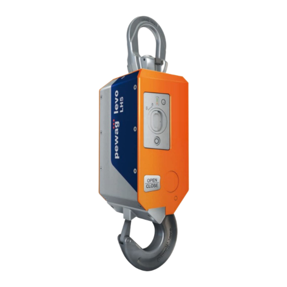 pewag levo hook LH Series Original Operating Manual