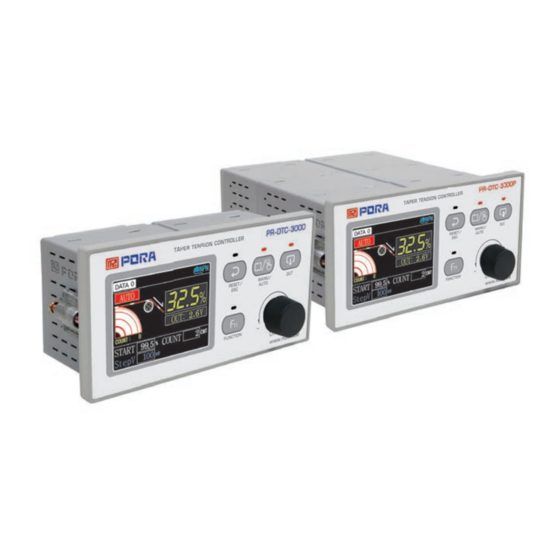 PORA PR-DTC-3000 Setting Manual