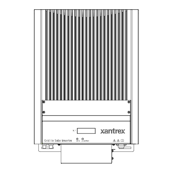 Xantrex GT 2.5-DE, GT 3.8-DE, GT 2.8-SP, GT 3.8-SP Owner's Manual
