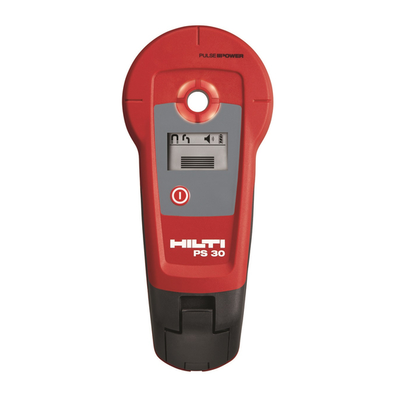 Hilti PS 30 Manuals