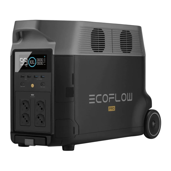 EcoFlow DELTA Pro User Manual