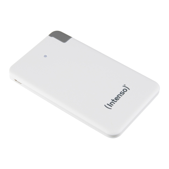 Intenso POWERBANK S2500 User Manual