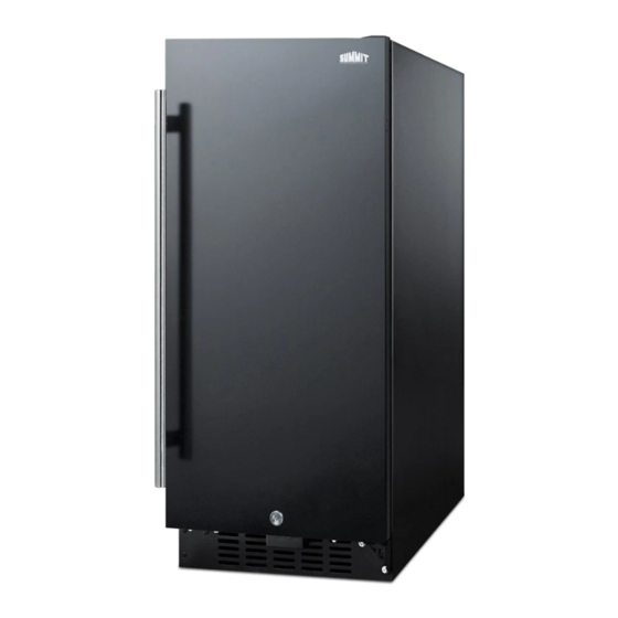 Summit Professional FF1532B Instruction Manual