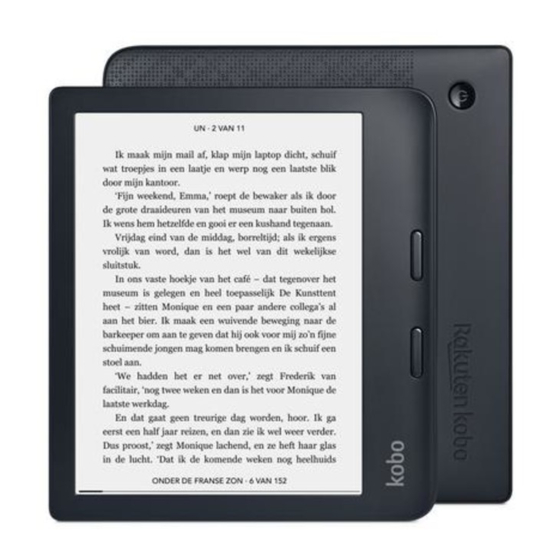Rakuten kobo libra 2 Quick Start Manual