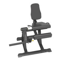 Taurus Pro Seated Leg Extension Assembly And Operating Instructions Manual