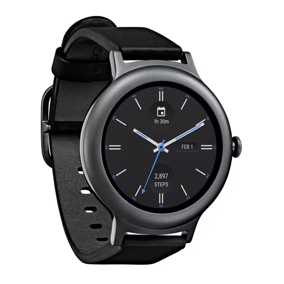 LG Watch Style User Manual