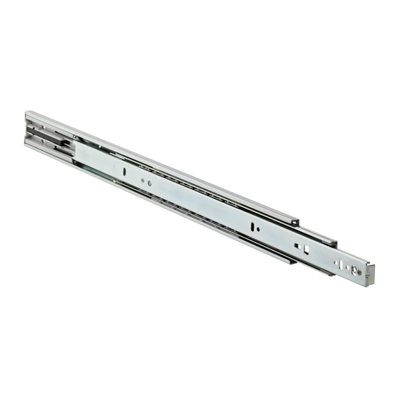 Accuride 3832-0070EC-D Installation Manual