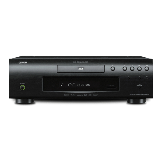 Denon DVD-2500BTCI Service Manual