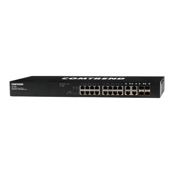 Comtrend Corporation GS-7620 Quick Installation Manual