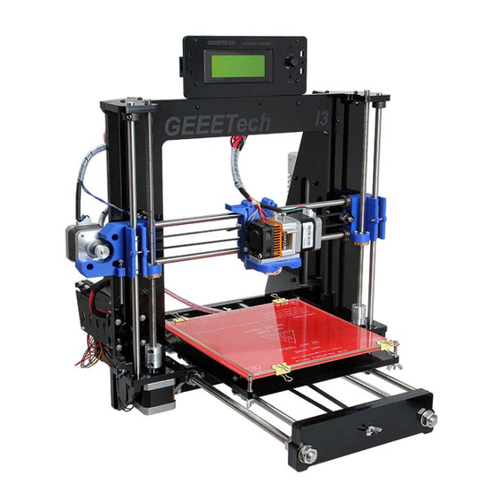 Geeetech Acrylic Prusa I3 Assemble Manual
