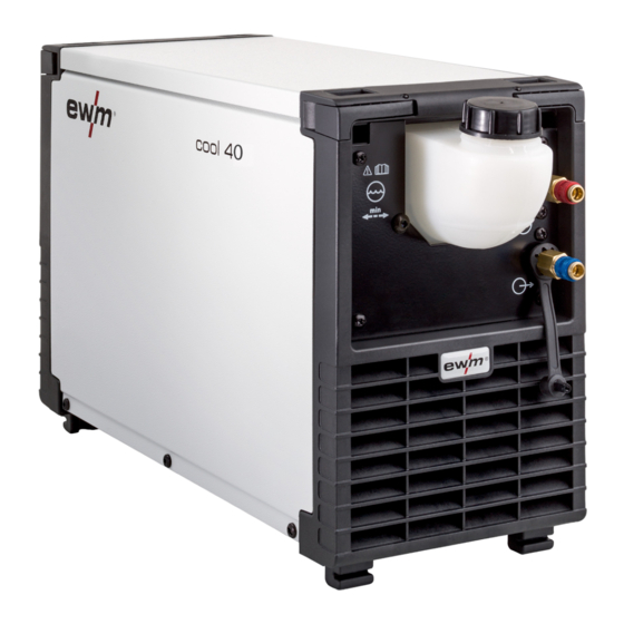 EWM cool40 U31 Operating Instructions Manual