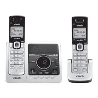 VTech Three Handset Cordless Phone System with Digital Answering Device and Caller ID User Manual