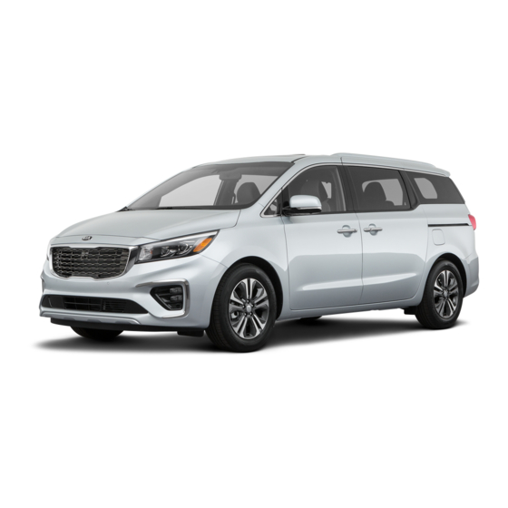 Kia SEDONA 2019 Vehicle Feature Tips