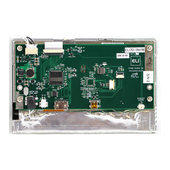 FDI ELI70-INHW Quick Start Manual