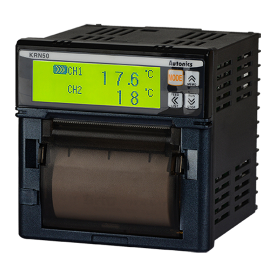 Autonics KRN50 Series User Manual