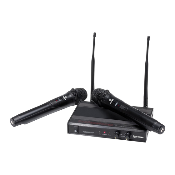 Steren WR-807 Installation Manual