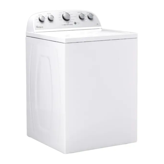 Whirlpool W11556538A-SP Quick Start Manual