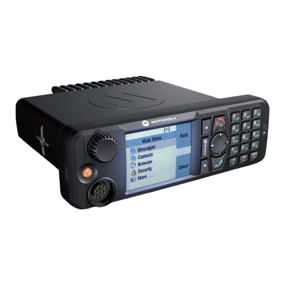 Motorola MT712M Installation Manual