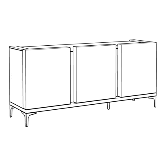 Evan furniture GROSSO DR3 Assembly Instruction