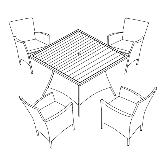 OVE MASON 15PKB-MA1A05-BE1VV Assembly Instructions Manual
