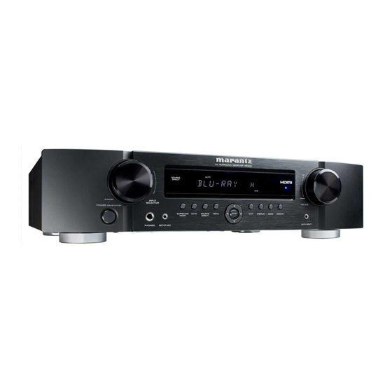 Marantz NR1501 Addendum Sheet