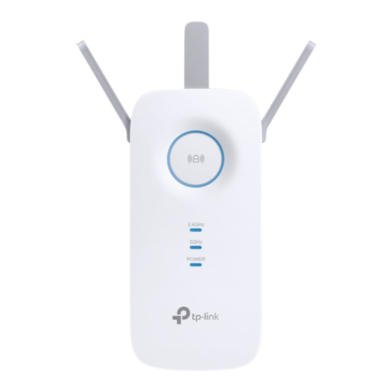 TP-Link RE450 Quick Installation Manual