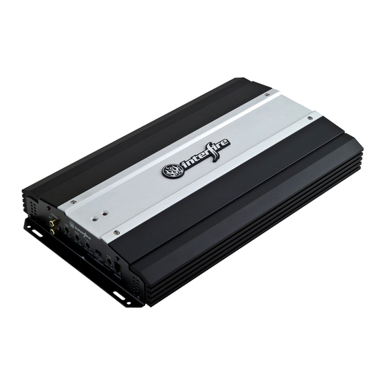 Interfire AUTOMOTIVE AMPLIFIER G2-1200 Instruction Manual