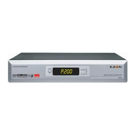 Kaon KCF-200CO User Manual