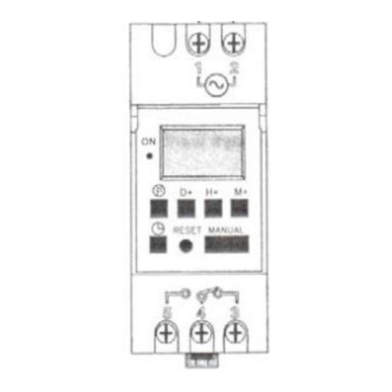 Toptronic TDDT7 Operating Instructions