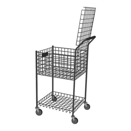 Net World Sports Vermont TEACHING TENNIS BALL CART Quick Start Manual
