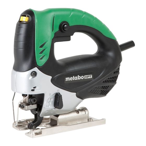 Metabo HPT CJ 90VST Handling Instructions Manual