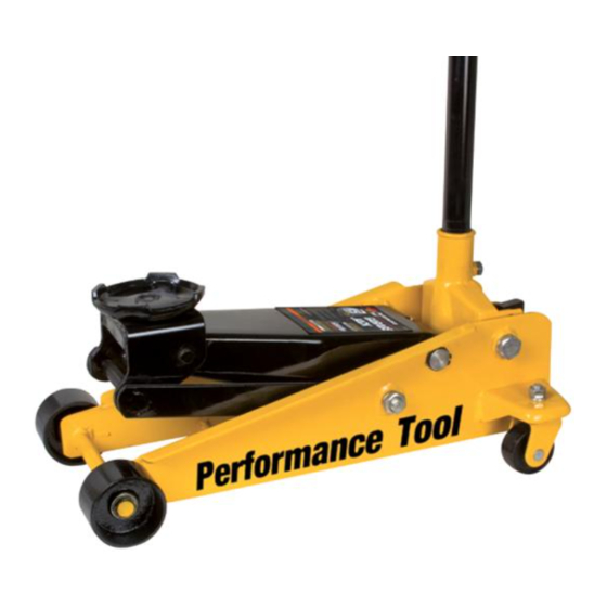 Performance Tool W1615 Owner's Manual