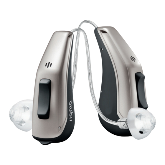 signia Pure 13 BT User Manual