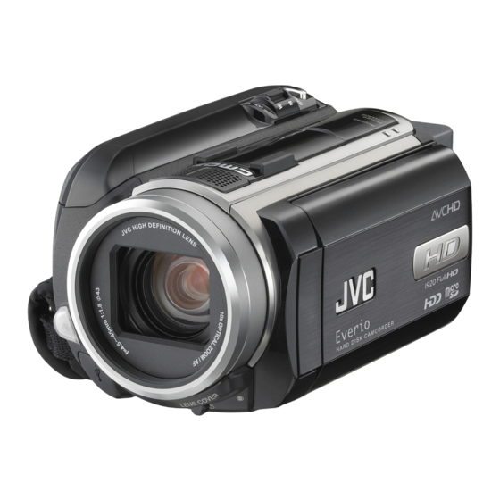 JVC GZ-HD3E/EK Instructions Manual