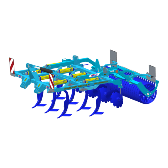 User Manuals: Farmet DUOLENT DX 210 N Chisel Cultivator