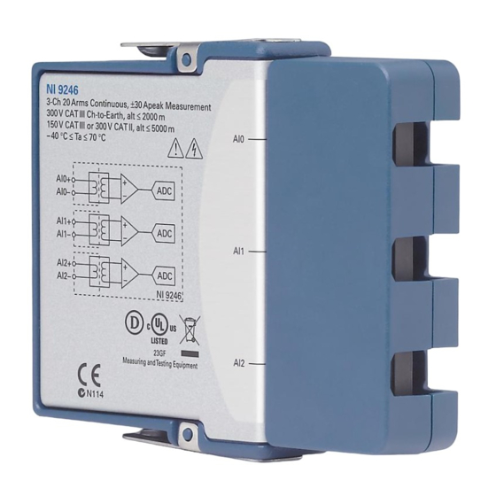 National Instruments NI-9246 Getting Started
