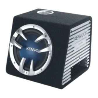 Kenwood KSC-WD250 Instruction Manual