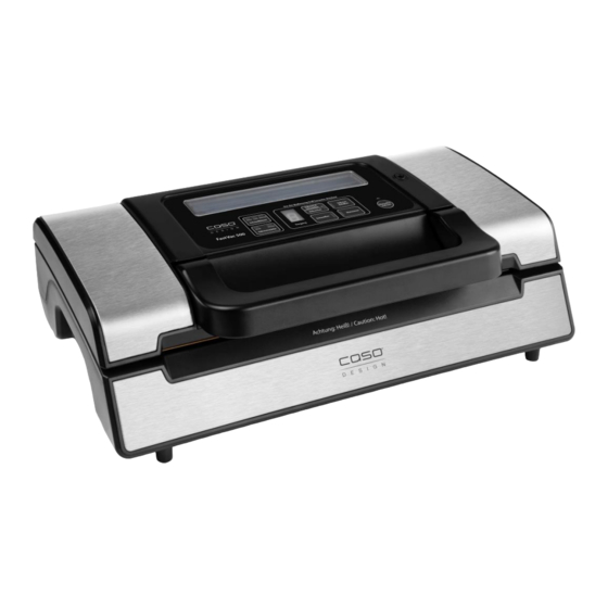 CASO DESIGN FastVac 500 Instruction Manual