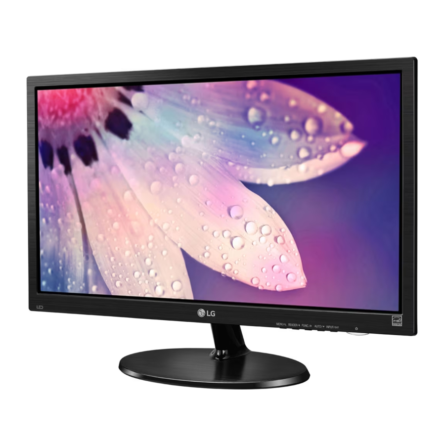 LG 19M38A, 19M38H, 19M38L, 20M38A, 20M38H, 22M38D, 24M38A, 27MP38VQ Manual