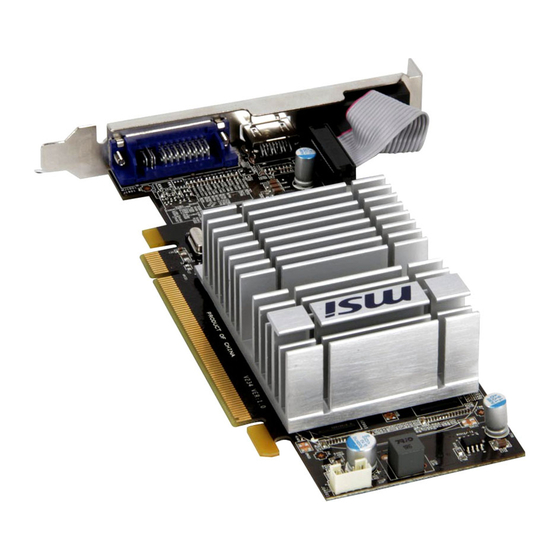 MSI R5450 series User Manual