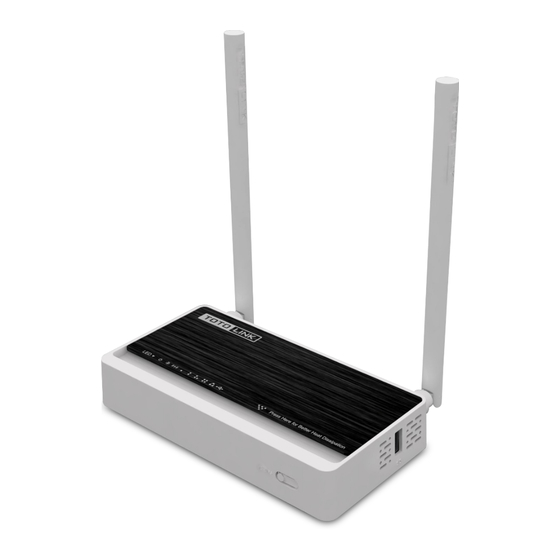 Toto Link G300R Manual