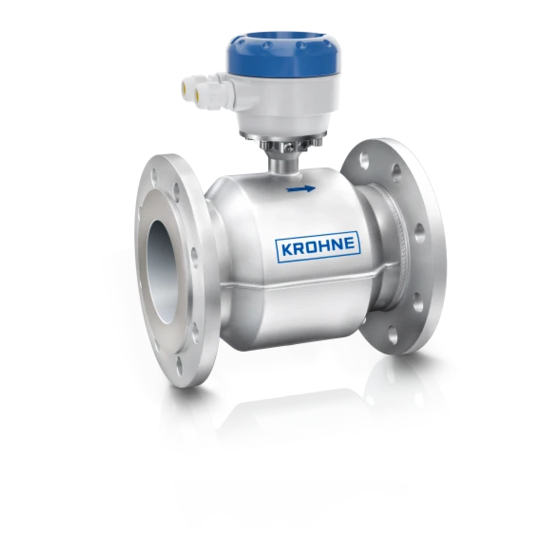 KROHNE WATERFLUX 3000 Handbook